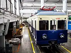 EW51 after restoration in ZNTK Minsk Mazowiecki