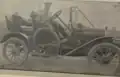 Early car, photo taken in Dorset Ohio