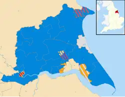 2007 results map