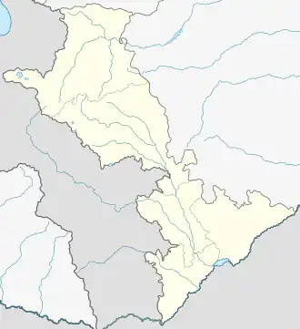 Hopurlu is located in East Zangezur Economic Region