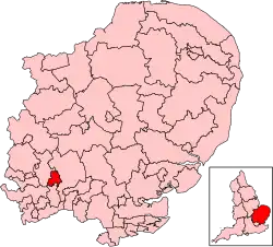 Map of constituency