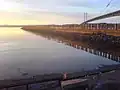 The eastern breakwater at eventide