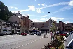 Millburn Road, leading into Inverness city centre