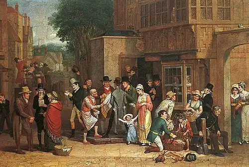 The Post Office by Edward Villiers Rippingille