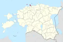 Viimsi Parish within Harju County.