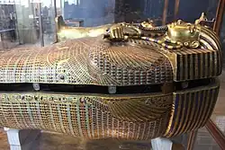 The middle coffin