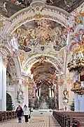 Nave of the abbey church