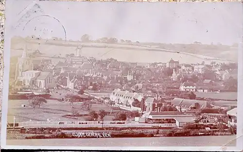 General view of Elham, 1912