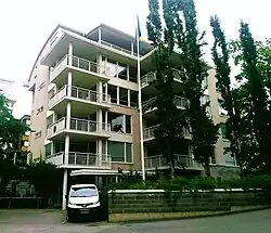 Building hosting the Embassy in Helsinki