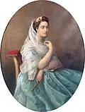 Empress Eugénie, 1869, commissioned by Isma'il Pasha, given to the Empress on the occasion of the inauguration of the Suez Canal