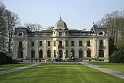 The Empain château in the Enghien Gardens