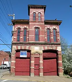 Engine Company No. 3, built in 1877, at 1416 Arch Street.