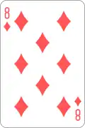 8 of diamonds
