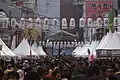 Ennichisai&nbsp;[id], a Japanese cultural festival organised by the Japanese community in Jakarta.