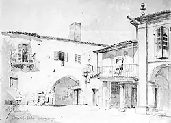 Drawing by Enrique Campo Sobrino (1908)