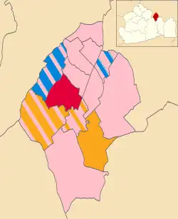 2011 results map