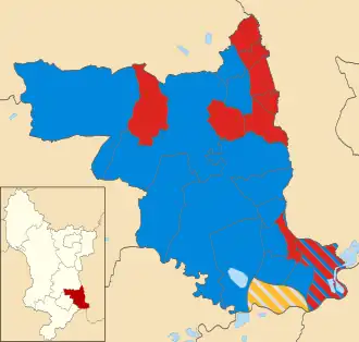 2007 results map