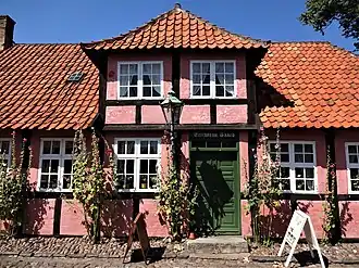 Erichsens Gård - house known for its association with painter Kristian Zahrtmann and poet Holger Drachmann,