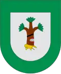 Official seal of Ahuatlán Municipality