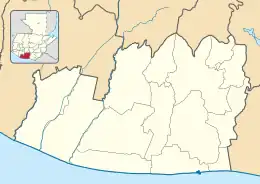 San José, Escuintla is located in Escuintla Department