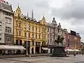 Façades of buildings in the north