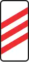 Countdown to railway crossing 300m