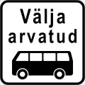 Except buses