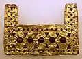 Etruria, goldsmiths from the orientalizing period, 7th century BC, breastplate from the Galeassi tomb in Palestrina, re-worked by the Castellani 022