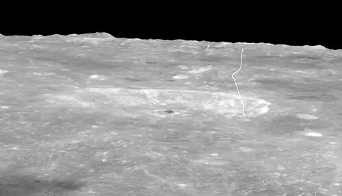 Oblique view from Apollo 16