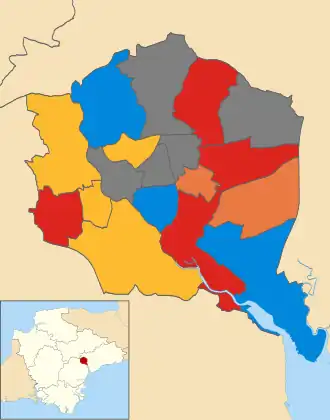 2007 results map