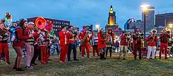 At the Providence Lumina Festival, 2024