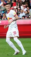 Benjamin Šeško has made one appearance for Manchester United.