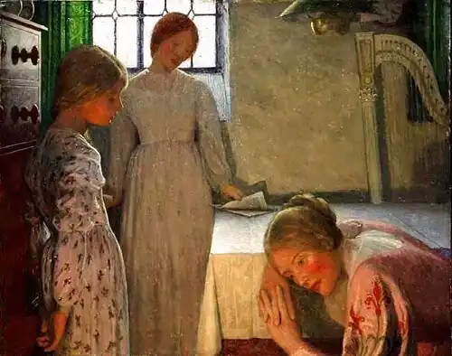 A Winter Evening, c. 1900