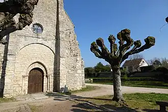 The church in Goussainville