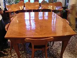 Dining table by Antoni Gaudí