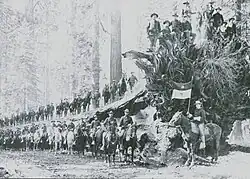 Fallen Monarch and F Troop of US Cavalry