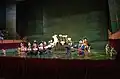 Puppeteers onstage for final act