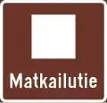 Tourist route (formerly used )