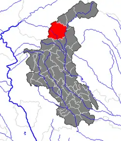 Location within Weiz district