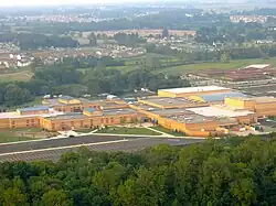 Aerial of Fishers High School in 2006