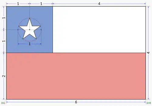 Flag construction sheet