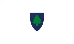 Reverse side of the Massachusetts flag (1908–1971)