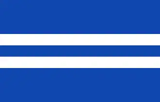 The flag of Paldiski between September 27, 1994, and October 24, 2017