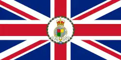 Flag of the governor-in-chief of the British Windward Islands (1953–1960)