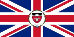 Flag of the governor of the Solomon Islands (1953–1956)