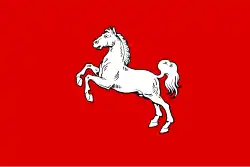 Flag of the State of Hanover (1946)