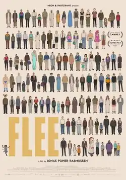 A group of animated people.