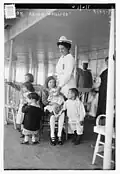 Nurse with children