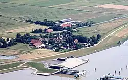 Aerial view of Gandersum