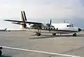 F-27 F-GAOT of Uni-Air at Faro in 1987